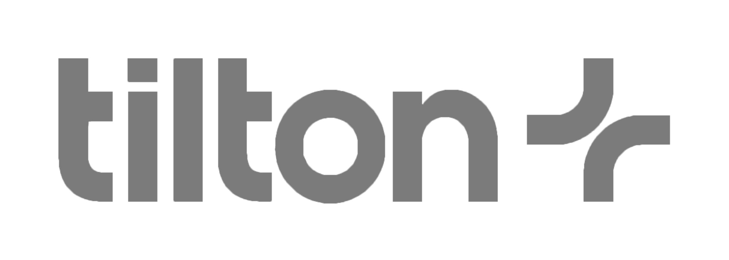 tilton logo complet gris